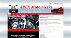 Desktop Screenshot of apexmotorwerks.com