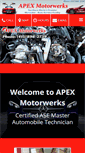 Mobile Screenshot of apexmotorwerks.com